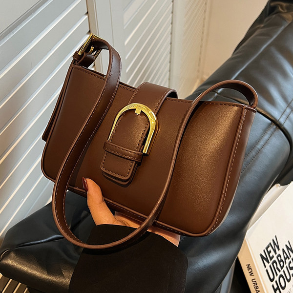 Sieviešu soma ar magnētisku sprādzi ikdienas modelis