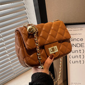 Eleganta sieviešu soma ar metāla rokturi