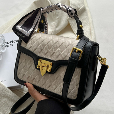 Sieviešu eleganta soma ar šalli