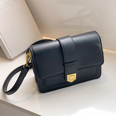 Jauna modeļa ādas soma ar gariem rokturiem sievietēm