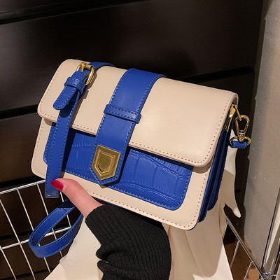 Jauna modeļa ādas soma ar gariem rokturiem sievietēm