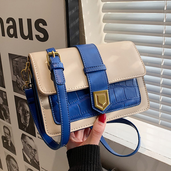 Jauna modeļa ādas soma ar gariem rokturiem sievietēm