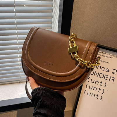 Ženska kožna torba preko ramena