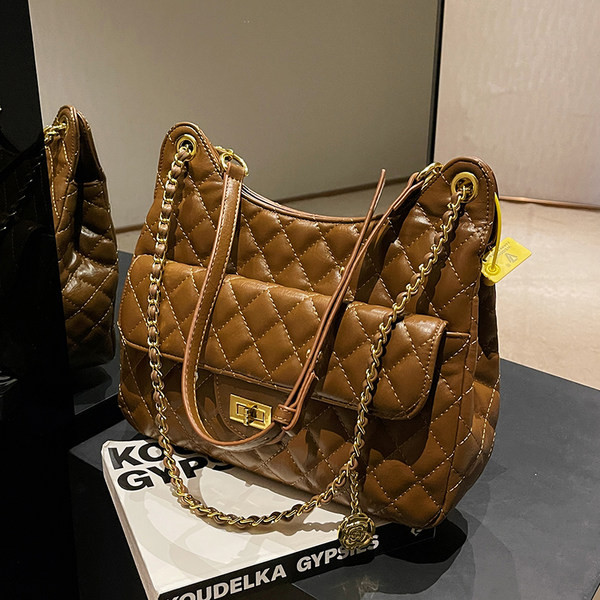 Ženska prošivena torba od eko kože