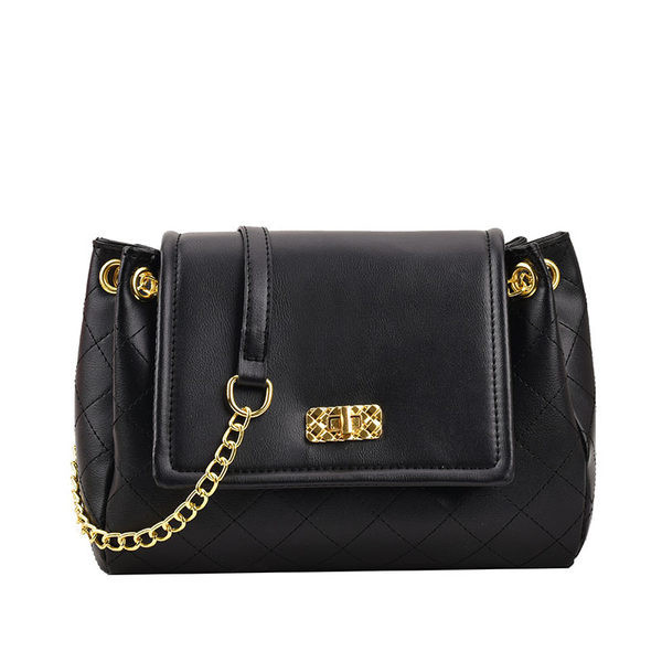 Stilinga rankinė su metaline užsegimu, naujo modelio