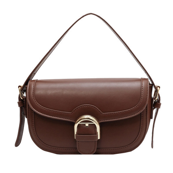 Sieviešu ādas soma - ar sprādzi