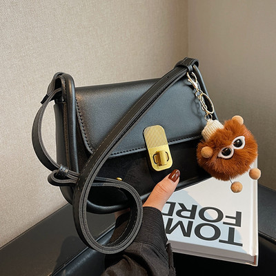 Divatos kis kézitáska kulcstartóval