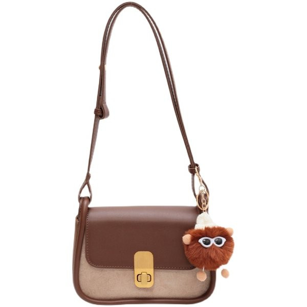 Divatos kis kézitáska kulcstartóval