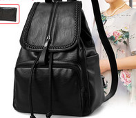 Sieviešu ikdienas mugursoma ar rāvējslēdzēju un priekšējo kabatu