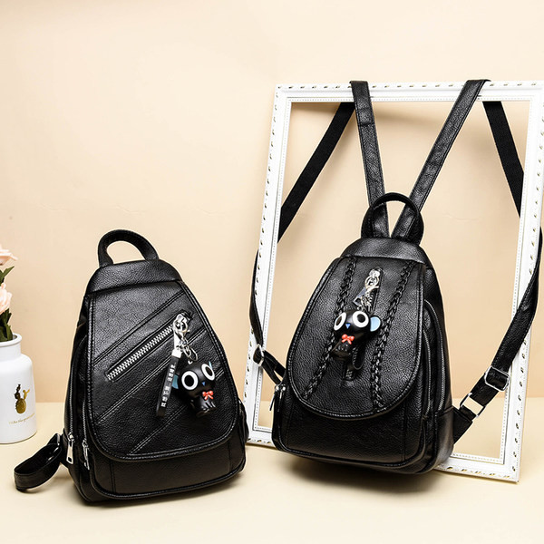 Új modell női hátizsák kulcstartóval