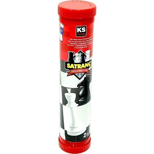 Шах, Текстилна дъска, Пластмасови фигури, 33х33 см