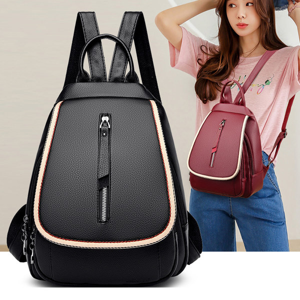 Női bőr válltáska