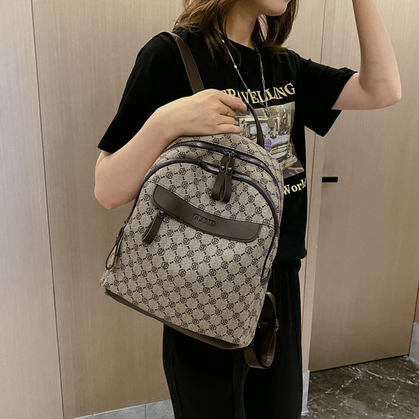 Ikdienas daudznodalījumu mugursoma sievietēm