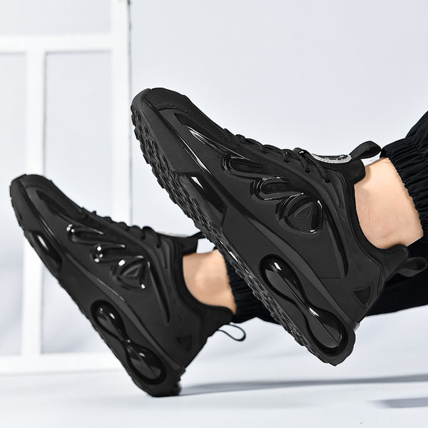 Vīriešu ziemas kedas no eko ādas ar apdruku un šņorēm