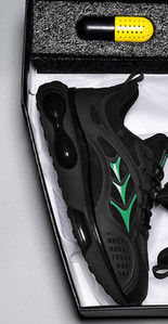 Vīriešu melnas sporta kedas