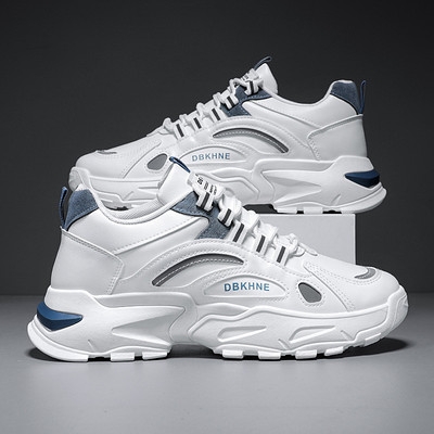 Vīriešu kedas divu modeļu eko ādas ar šņorēm un uzrakstu