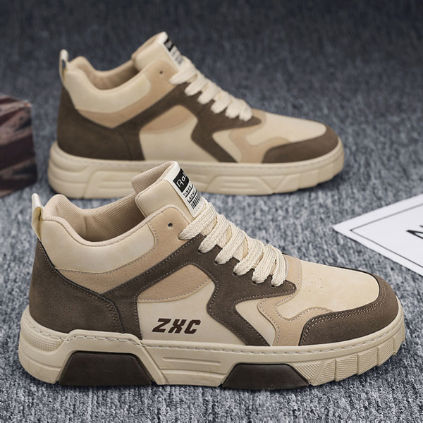 Stílusos, fűzős, lapos talpú férfi tornacipő