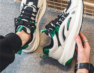 Férfi alkalmi - fűzős tornacipő