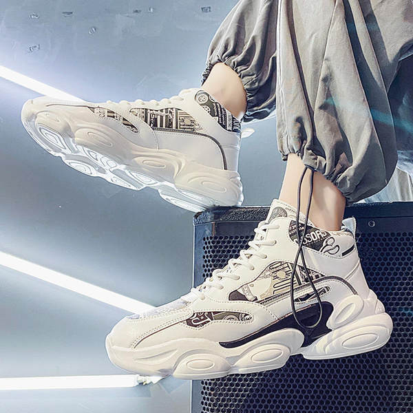 Visoke muške tenisice s grubim potplatom