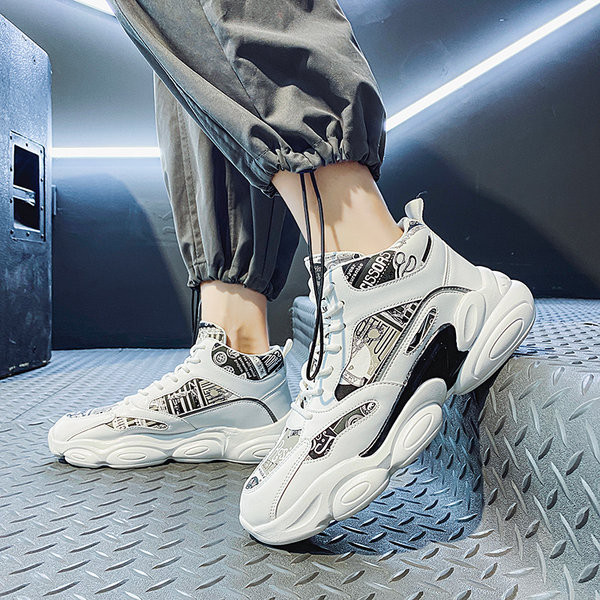 Visoke muške tenisice s grubim potplatom