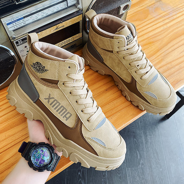 Vīriešu kedas no eko ādas ar oderi un šņorēm