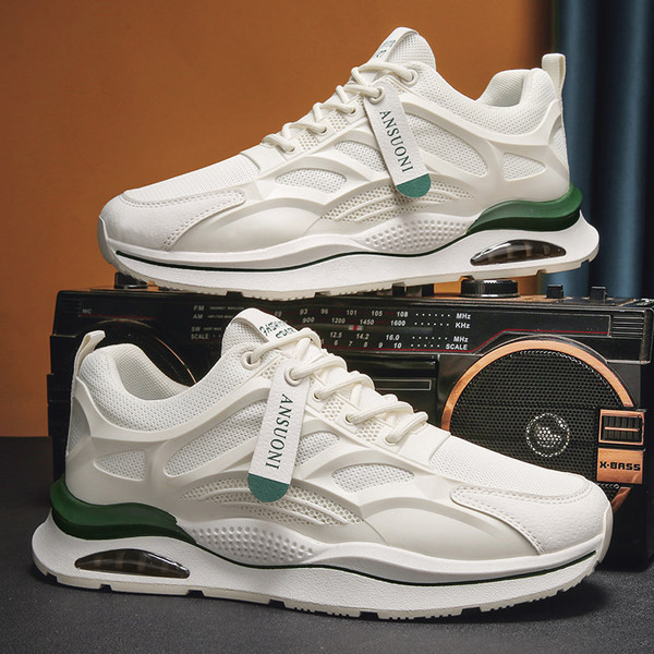 Sport férfi tornacipő hálóval - három színben