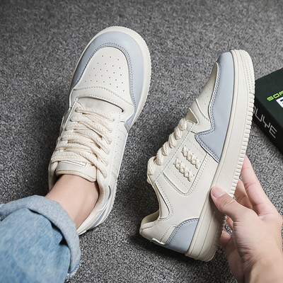 Őszi férfi lapos talpú fűzős tornacipő