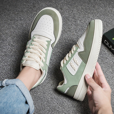 Őszi férfi lapos talpú fűzős tornacipő