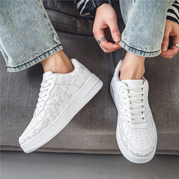 Jauna modeļa ādas vīriešu kedas ar šņorēm