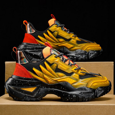 Ανδρικά αθλητικά sneakers από eco με κορδόνια αρκετά μοντέλα