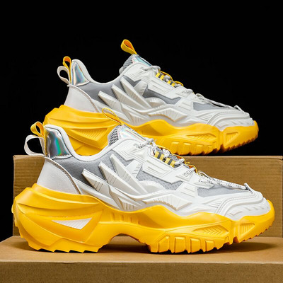 Ανδρικά αθλητικά sneakers από eco με κορδόνια αρκετά μοντέλα