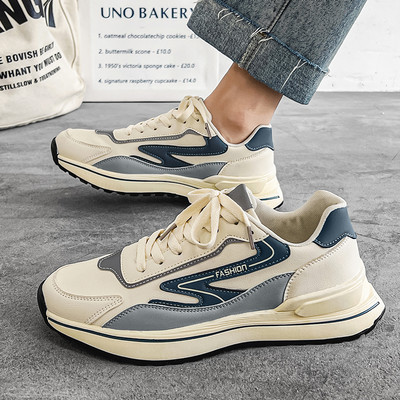 Νέο μοντέλο ανδρικών αθλητικών sneakers με κορδόνια