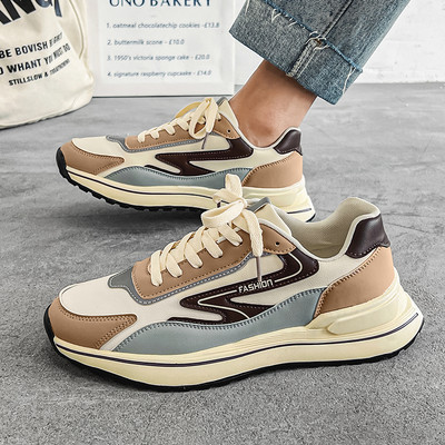 Νέο μοντέλο ανδρικών αθλητικών sneakers με κορδόνια