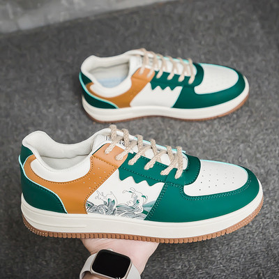 Casual sneakers με απλικέ για άνδρες