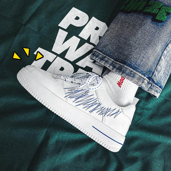 Vīriešu kedas ar augstu zoli un mežģīnēm ikdienas modelis