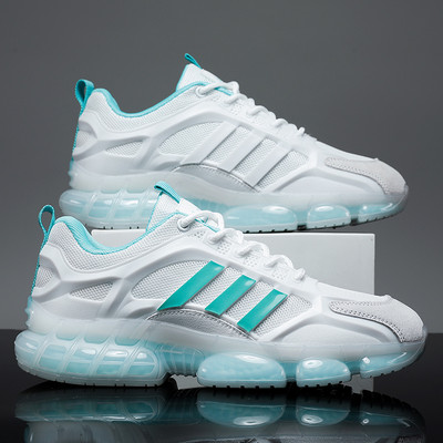 Μοντέρνα ανδρικά αθλητικά αθλητικά παπούτσια με κορδόνια δύο μοντέλων