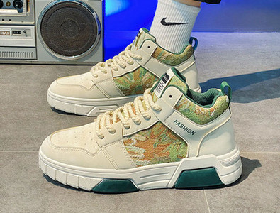 Ανδρικά casual sneakers με κέντημα