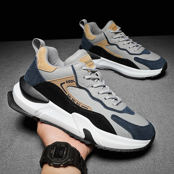 Есенно-зимни мъжки маратонки с връзки -два модела