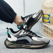 Sportiskas vīriešu kedas ar raupju zoli