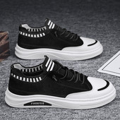 Vīriešu kedas ar šņorēm četrās krāsās