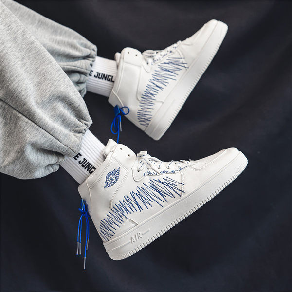 Lezser stílusú férfi eco bőr fűzős tornacipő