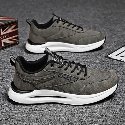 Alkalmi Eco bőr fűzős sportcipő férfiaknak