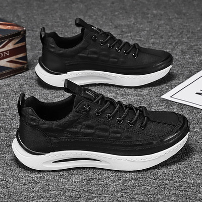 Alkalmi Eco bőr fűzős sportcipő férfiaknak