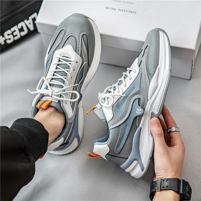 Sportiskas vīriešu kedas no eko ādas - divi modeļi