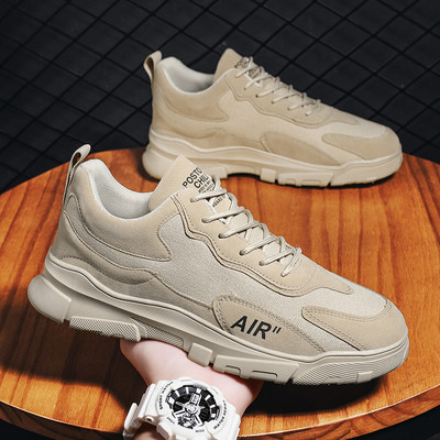 Vīriešu sporta kurpes ar mežģīnēm ar augstu zoli