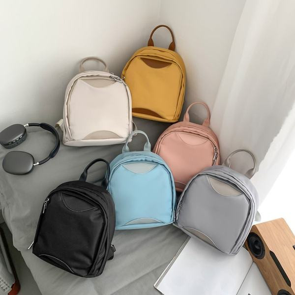 Καθαρό μοντέλο γυναικείο υφασμάτινο σακίδιο πλάτης