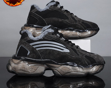 Ανδρικά sneakers ψηλά με ψηλή σόλα