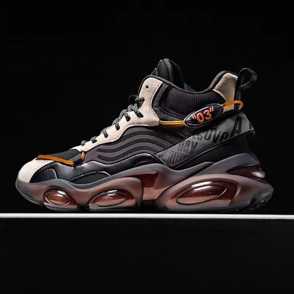 Ανδρικά sneakers ψηλά με ψηλή σόλα