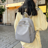 Jauna modeļa sieviešu mugursoma ar diviem nodalījumiem