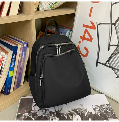 Jauna modeļa sieviešu mugursoma ar diviem nodalījumiem